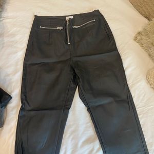 Princess Polly leather pants